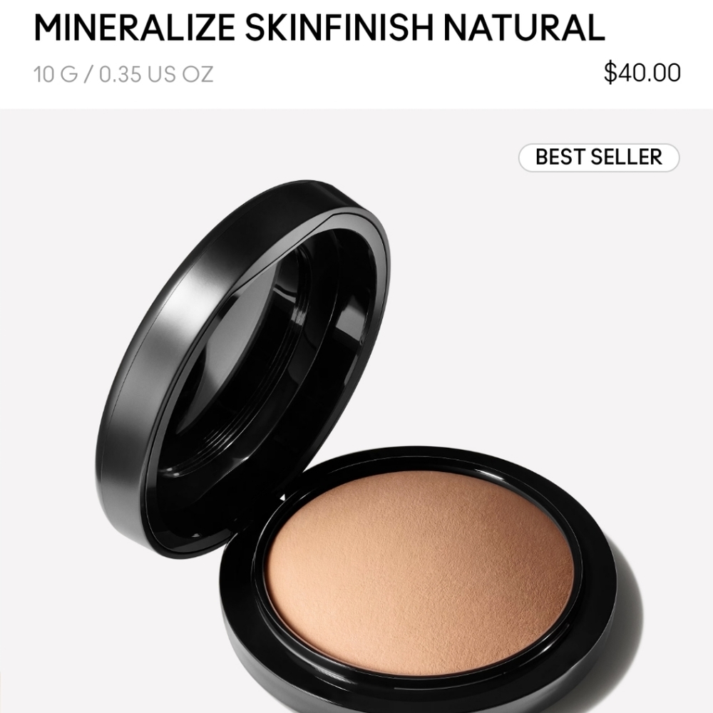 Mac skinfinish natural powder